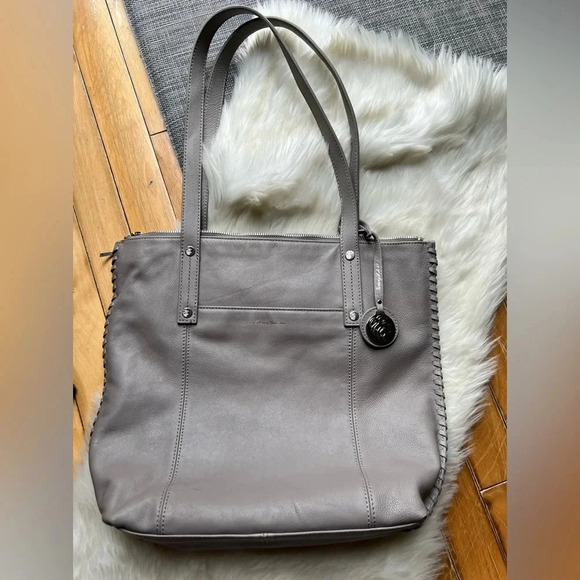 Tommy Bahama Leather Tote - Picture 1 of 7